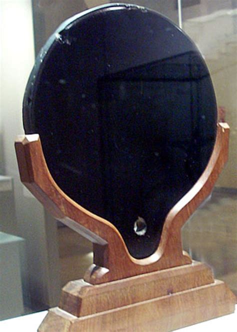 Espejo de obsidiana ritual